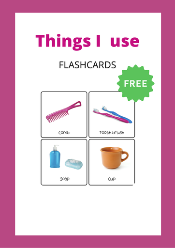 [wst-4218] Flashcards - Things I Use